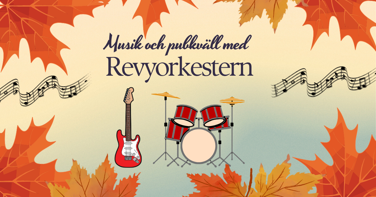 Musik och pubkväll med Revyorkestern