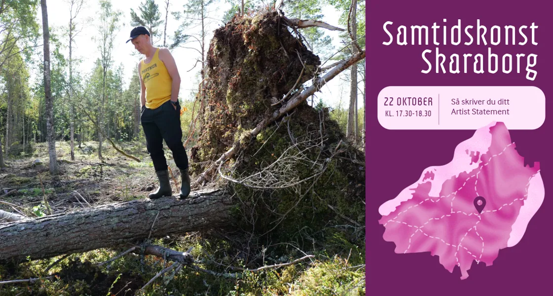 Samtidskonst Skaraborg: Så skriver du ditt Artist Statement