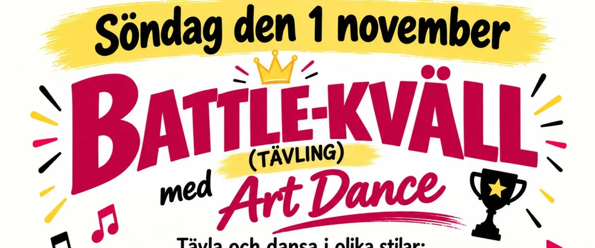 Battle-kväll med Art Dance – dans, tävling och film!