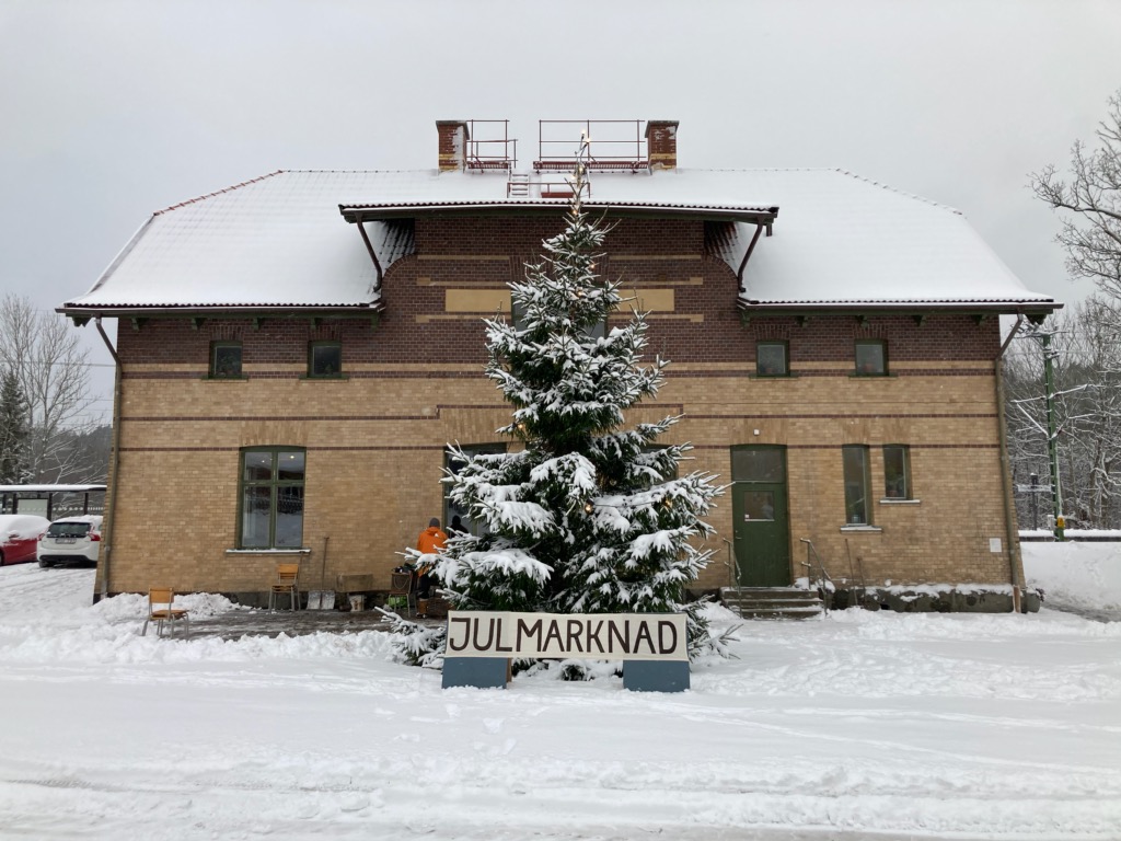 Julmarknad Stationen Svenshögen 
