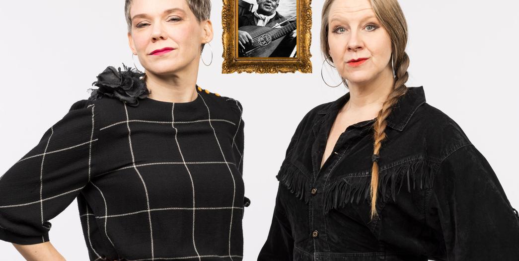 Maja och Fia berättar hos Teatervännerna om sig själva o Evert Taubes sånger
