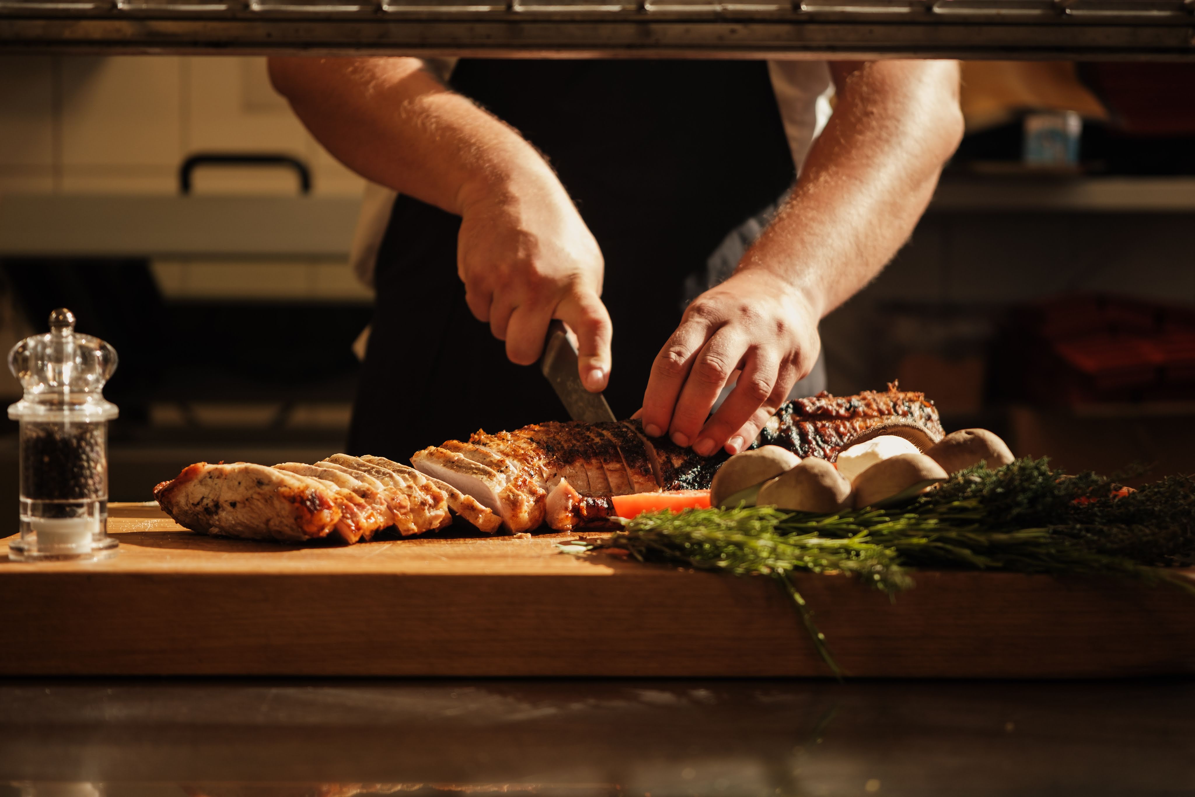 Premiär för grill vid havskanten