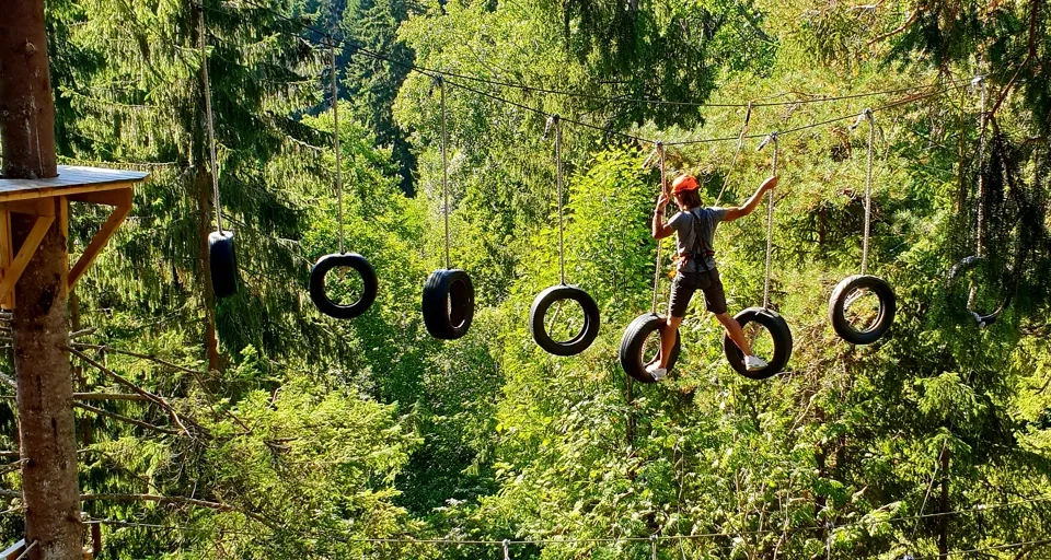 Höghöjdsbana på Dalslands Aktiviteter.