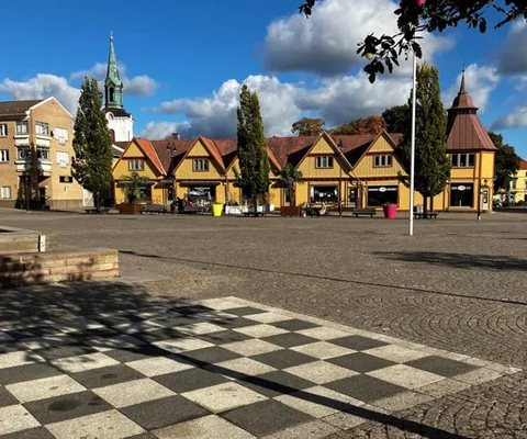 Vy över Gamla torget
