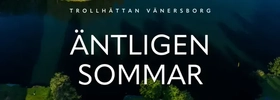 En flygbild av ett vattendrag omgiven av träd.