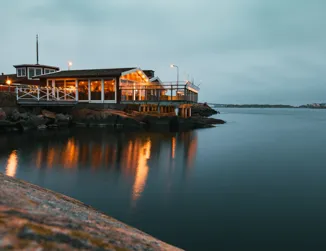 Tullhuset vinterkväll