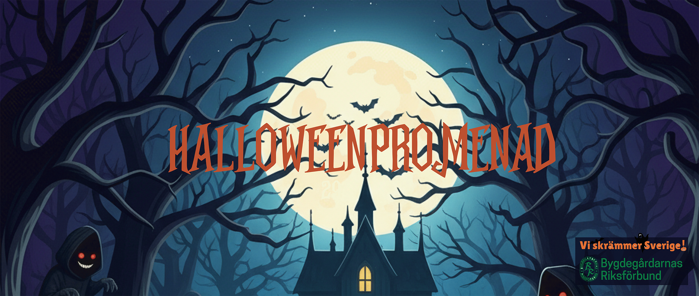 Halloweenpromenad i Grönahög