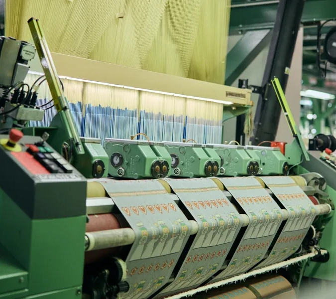 En stor maskin som står i ett rum.