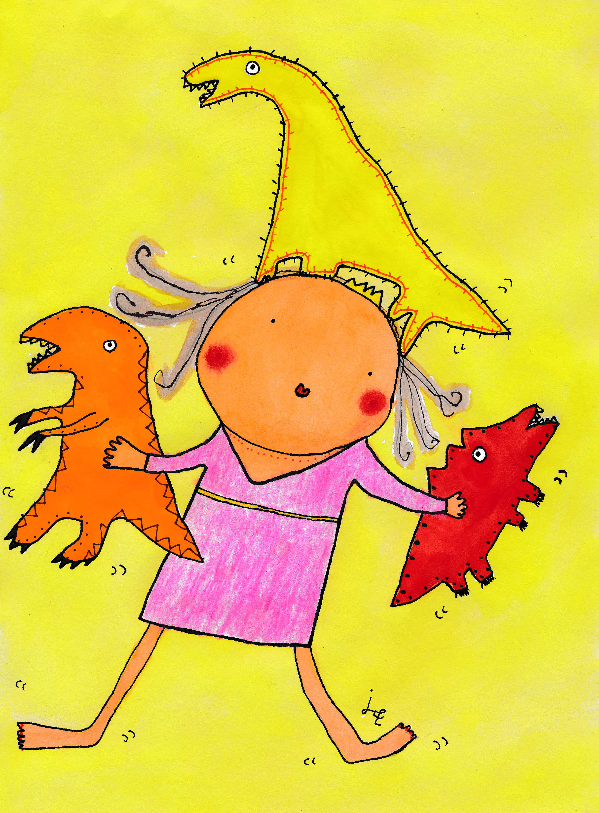 1, 2, 3 med Sagofen Isadora