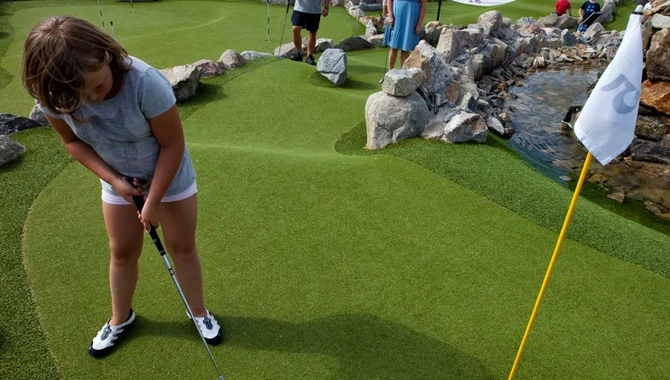 Äventyrsgolf vid Lagunen Camping