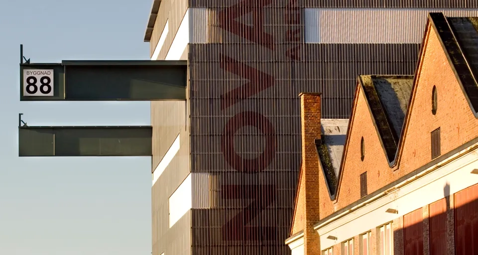 Vy över byggnad 88 i Innovatum District