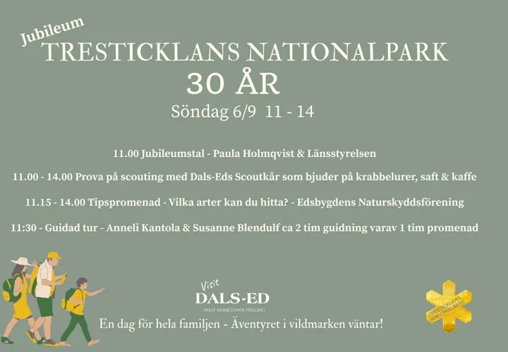 Jubileum: Tresticklans Nationalpark 30 år