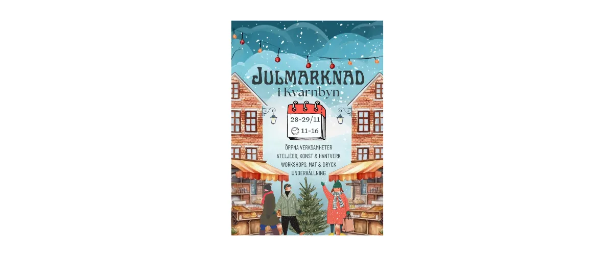 Julmarknad i Kvarnbyn 