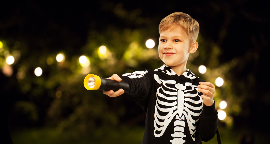 Spökjakt i kyrkparken