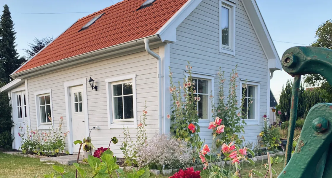 Nyrenoverat gästhus i centrala Hjo