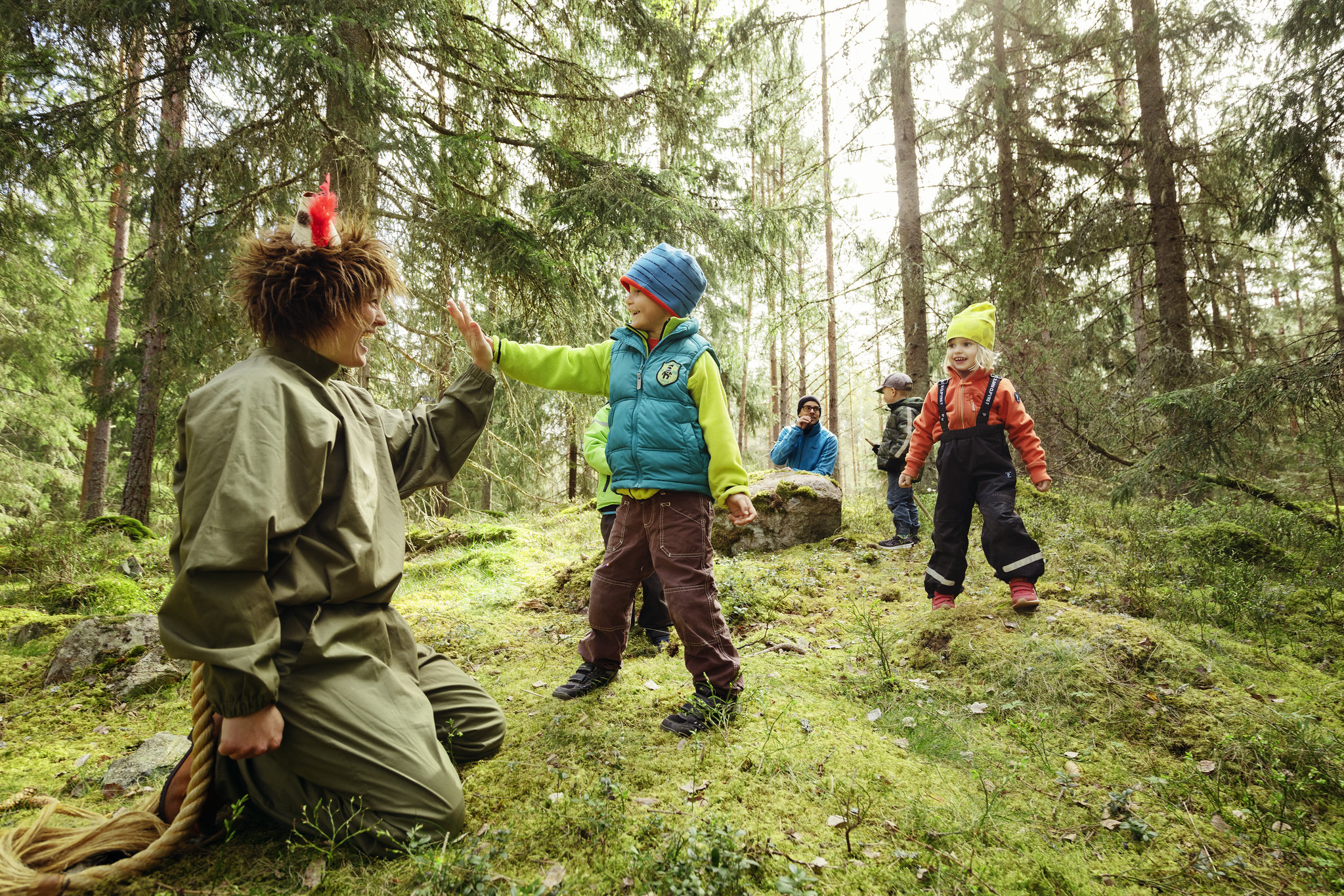 Prova på Friluftsfrämjandets barnverksamhet