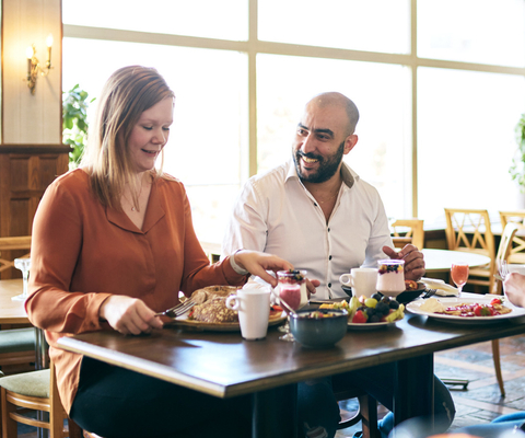 Frukost på First Hotel Bengtsfors