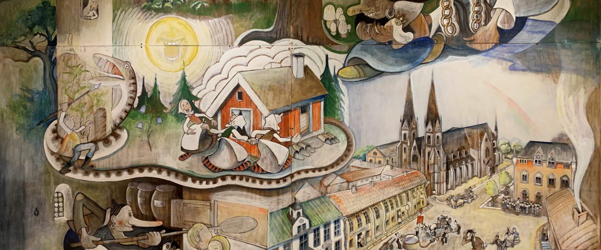 Sagostund på bibliotek