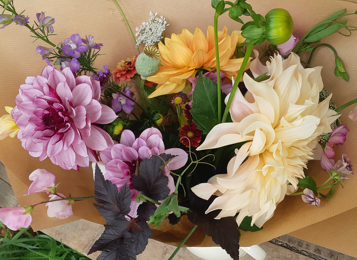Självplock av sommarblommor