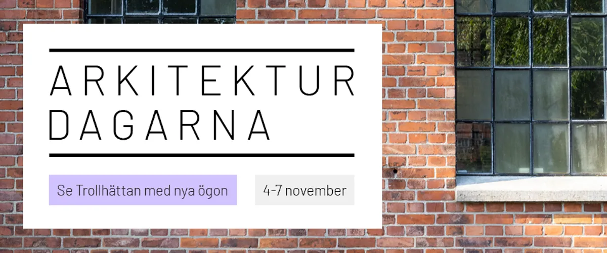 Arkitekturdagarna Trollhättan