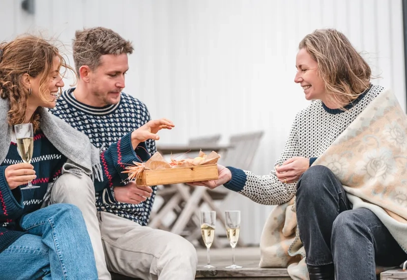 Människor upplever Kajkanten Vrångö