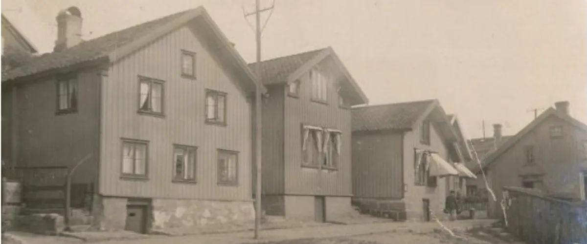Gamlestans försvunna hus -Gamla strandgatan & Drottninggatan