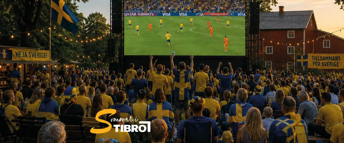 VM-fest: Nederländerna- Sverige 