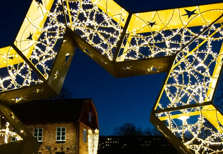 Julbelysning Uddevalla centrum