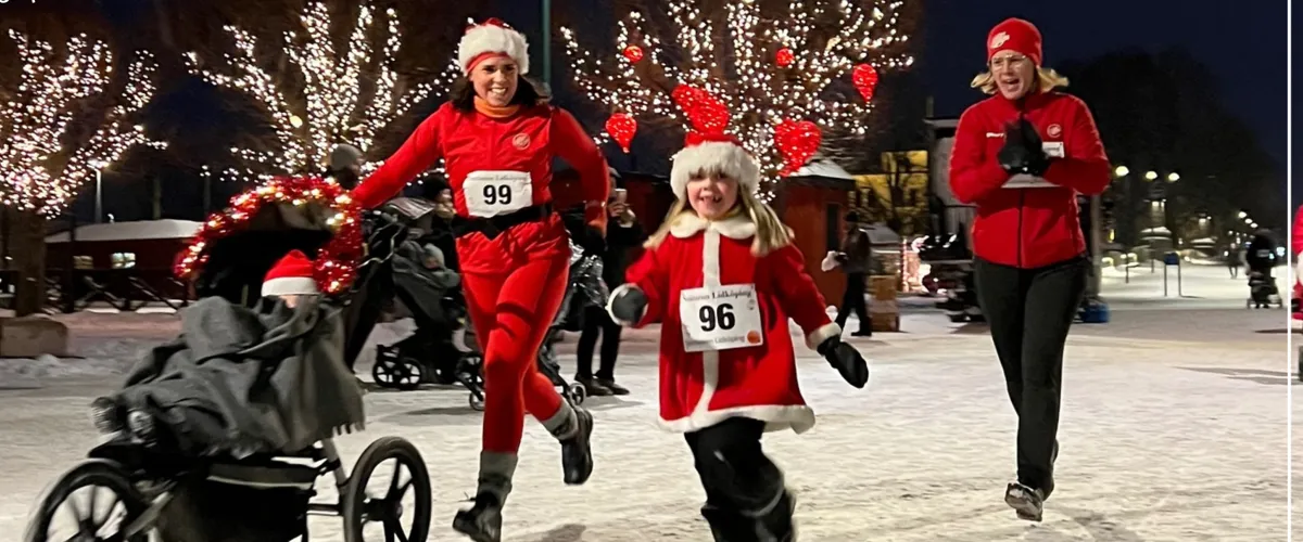 Santa Run till förmån för Hospice Gabriel