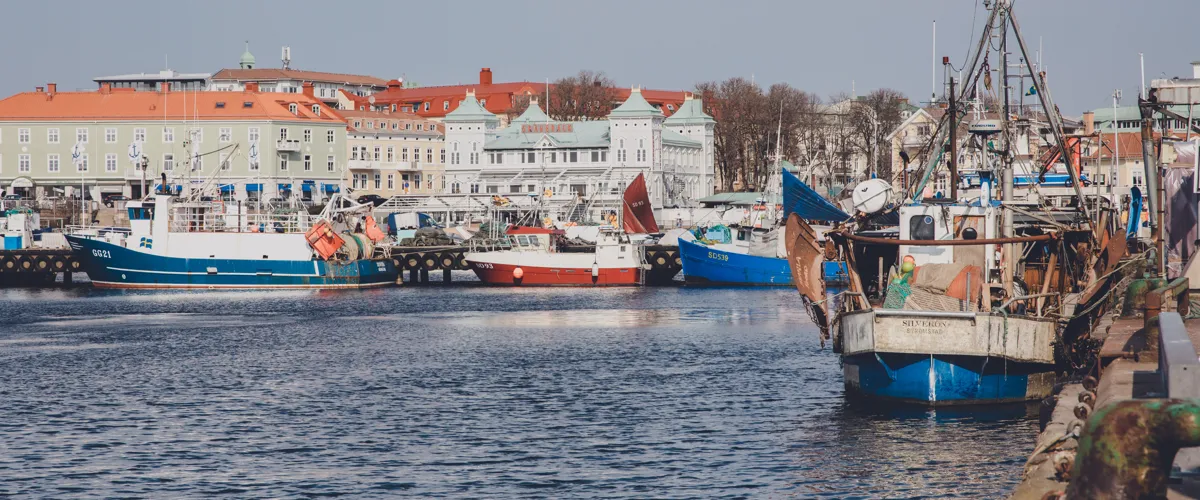 Fiskebåtar i Strömstadshamn