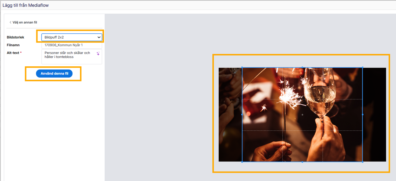 En bild av en person som håller i ett vinglas.