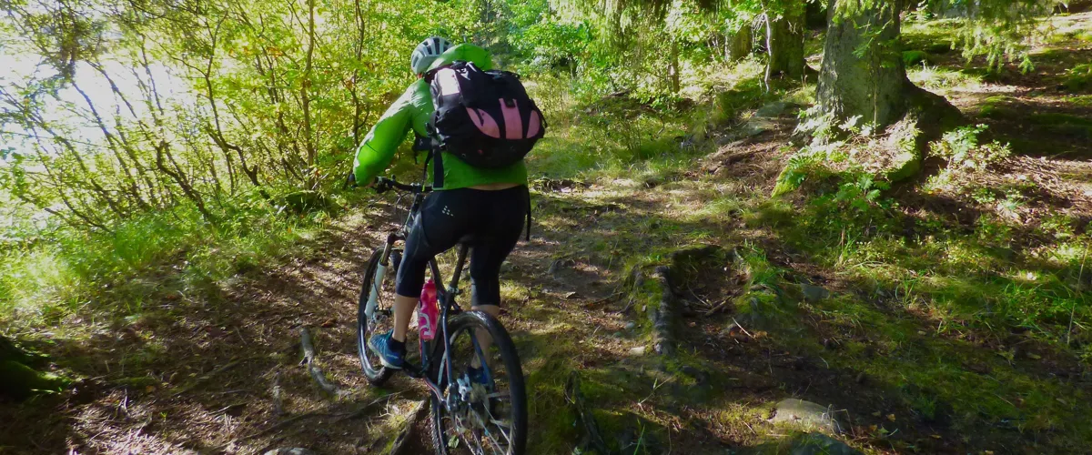 Cykeläventyr på Hunneberg