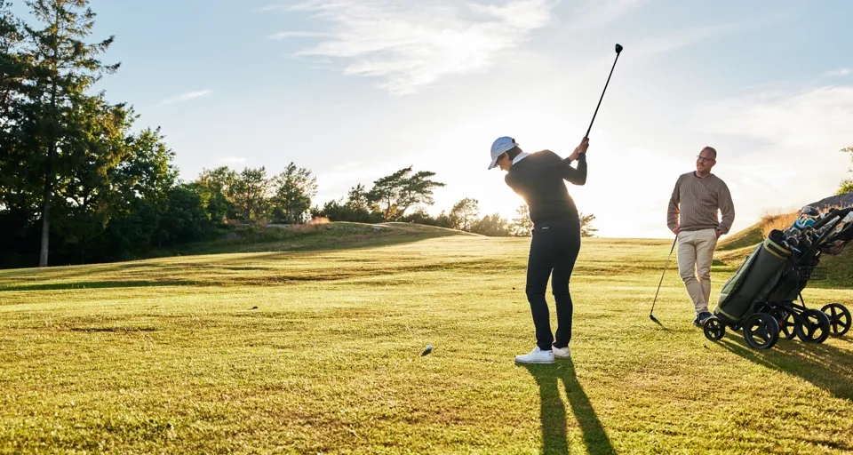 Golfare på Skaftö Golfklubb
