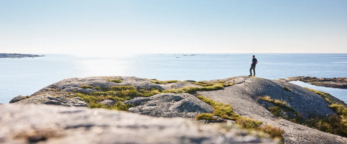 Vybild över Öckerö havet