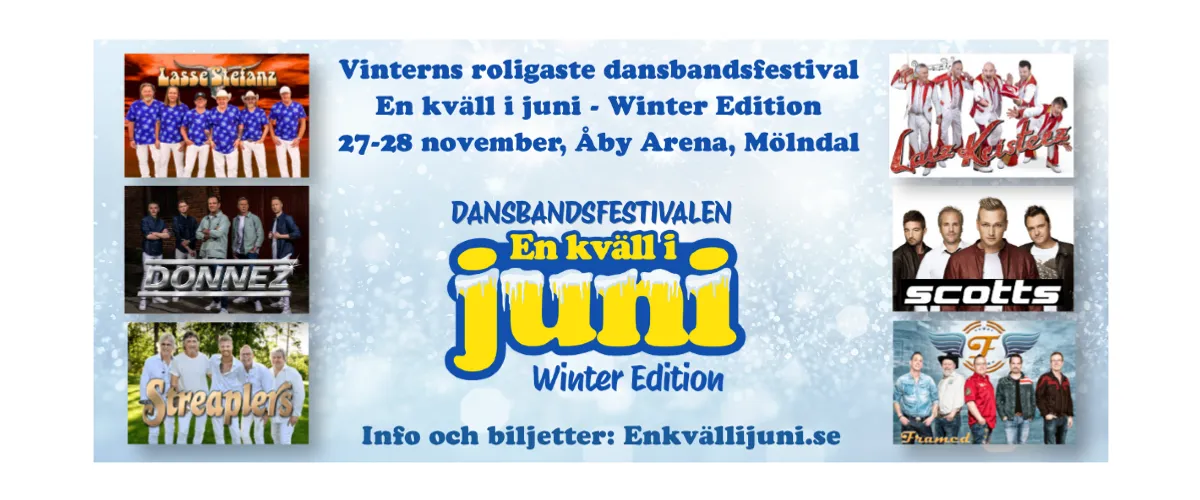 Dansbandsfestivalen EN KVÄLL I JUNI - WINTER EDITION