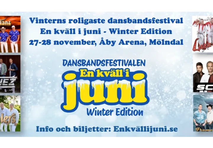 Dansbandsfestivalen EN KVÄLL I JUNI - WINTER EDITION