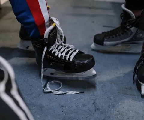 Person med skridskor.