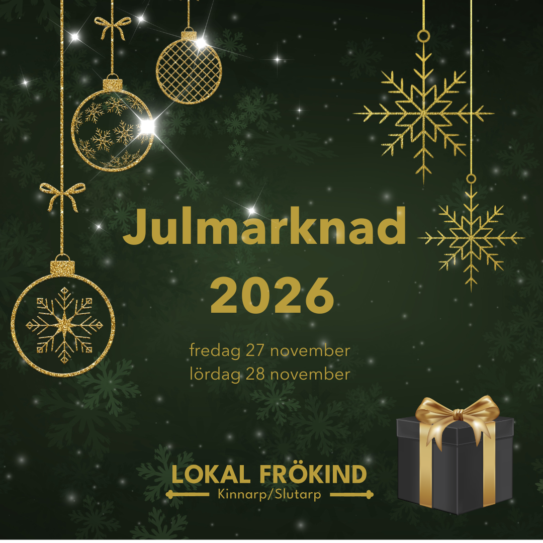 Julmarknad Lokal Frökind - Kinnarp/Slutarp