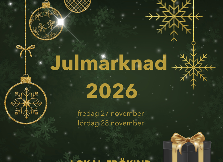 Julmarknad Lokal Frökind - Kinnarp/Slutarp