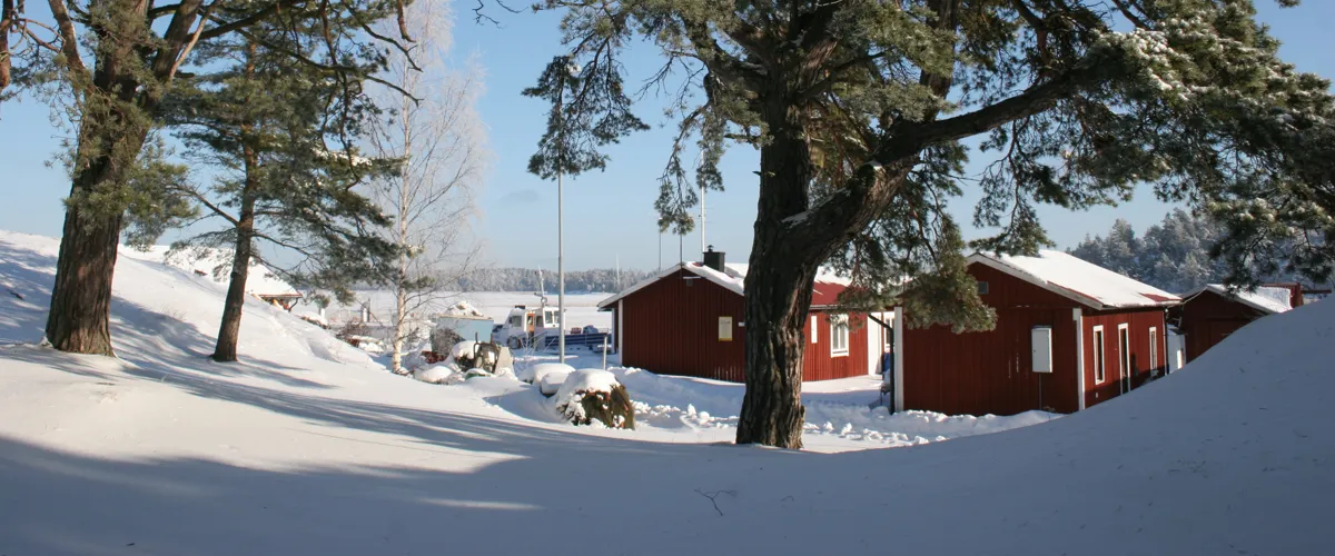 Julmarknad i Spikens fiskehamn