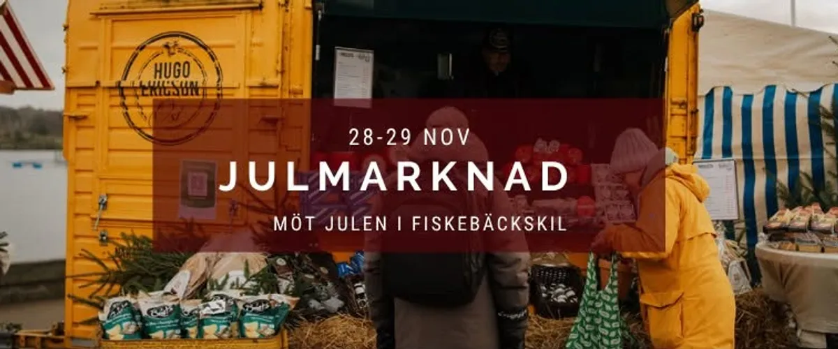 Julmarknad på Lyckans Slip