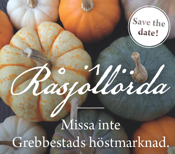RÅSJÔLLÖRDA - GREBBESTADS HÖSTMARKNAD