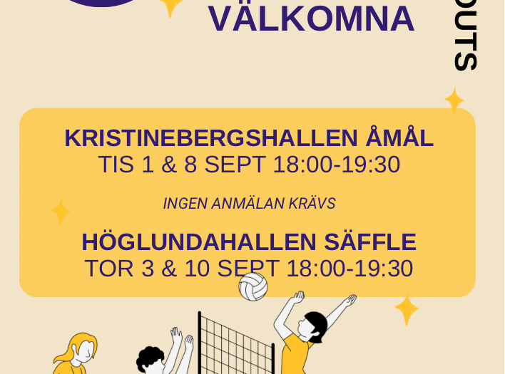 Volleyboll tryouts 