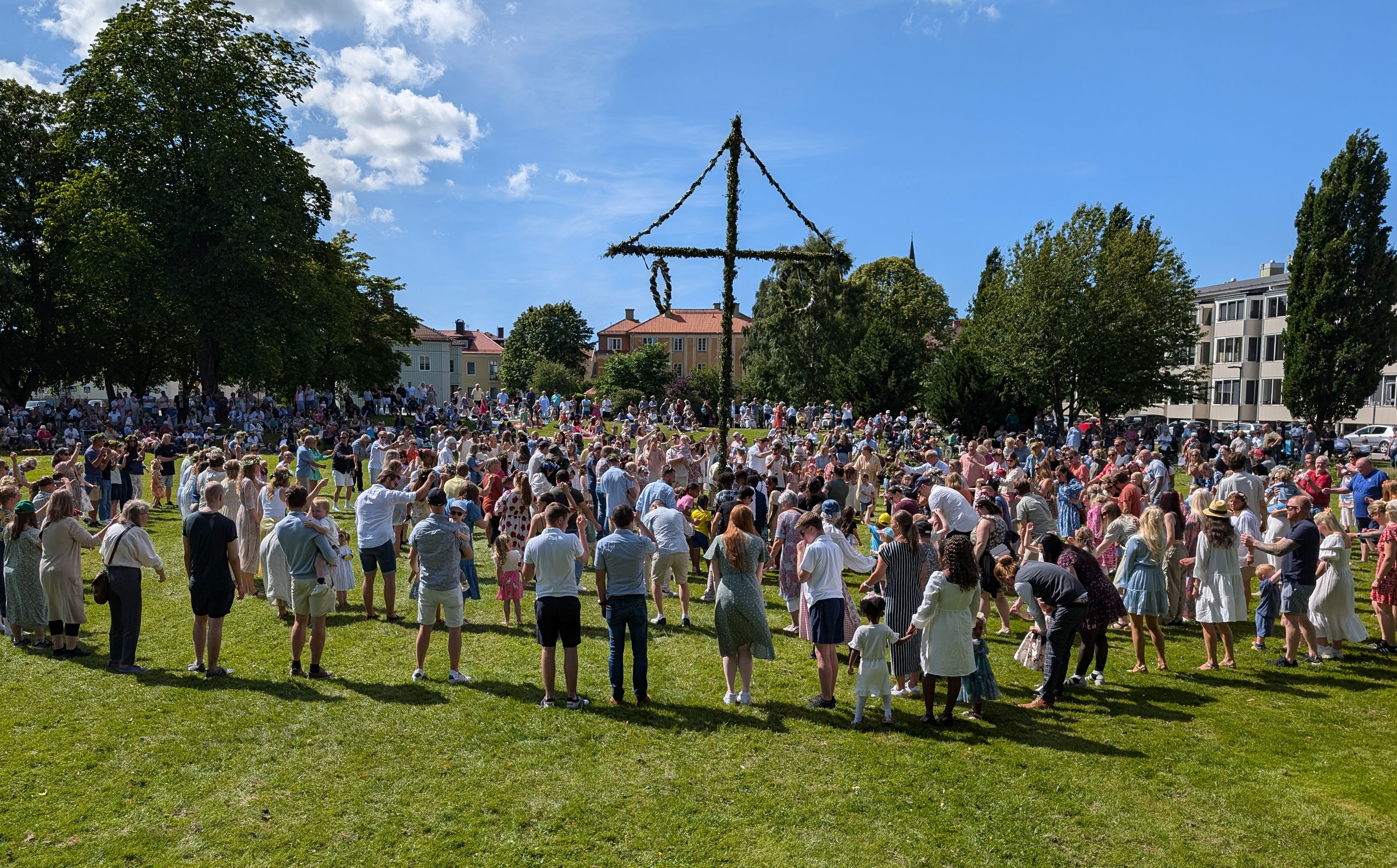 Traditionellt midsommarfirande