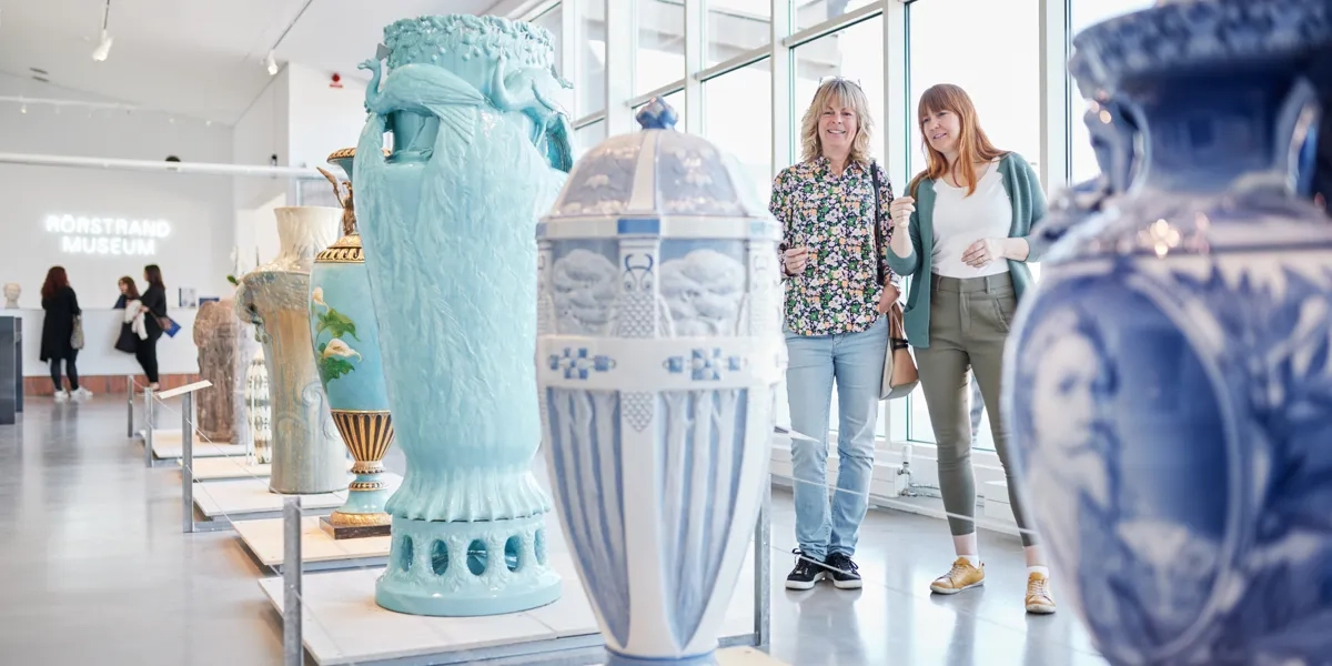 Kvinnor på Rörstrand Museum och Café