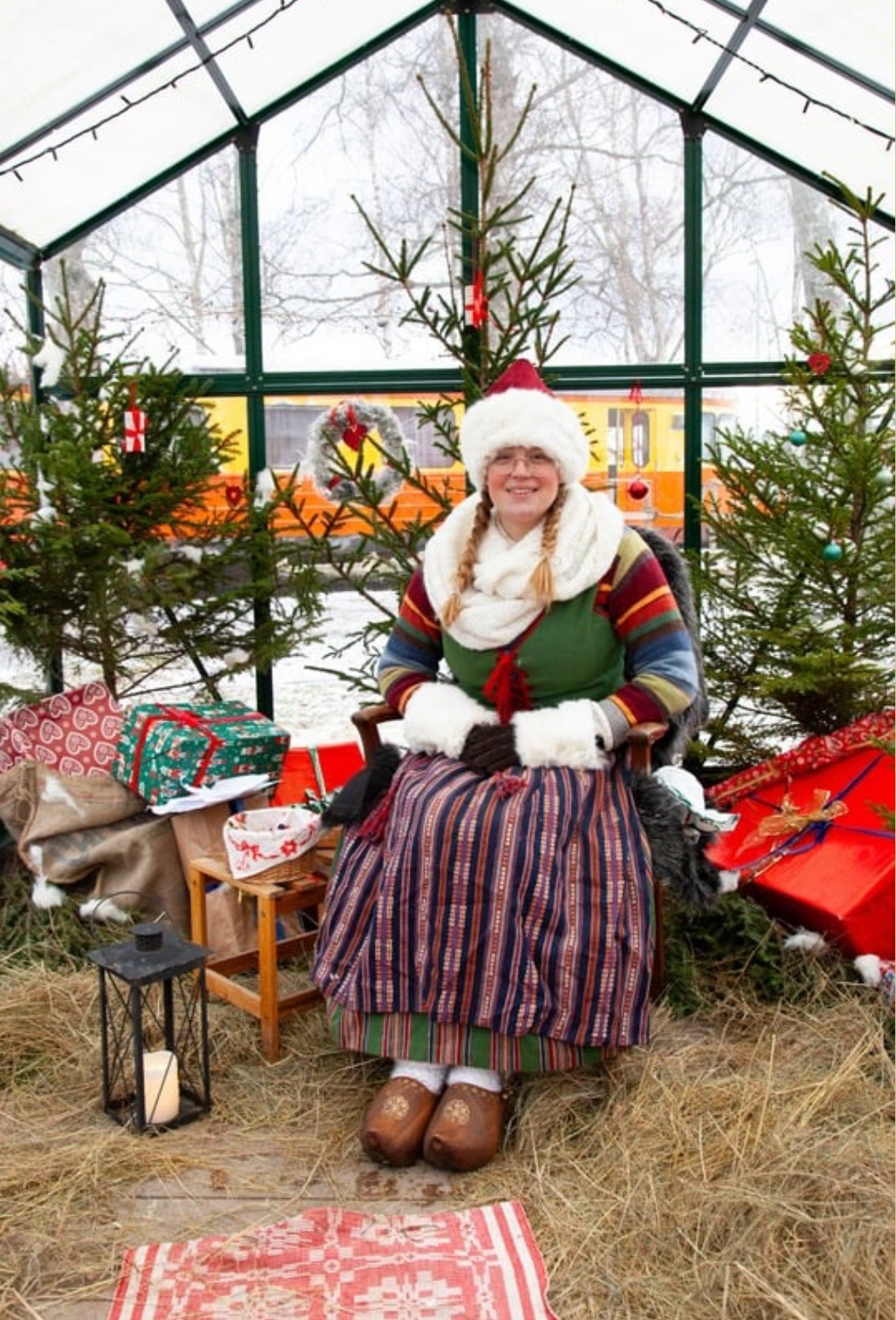 Julmarknad på Nolbygård