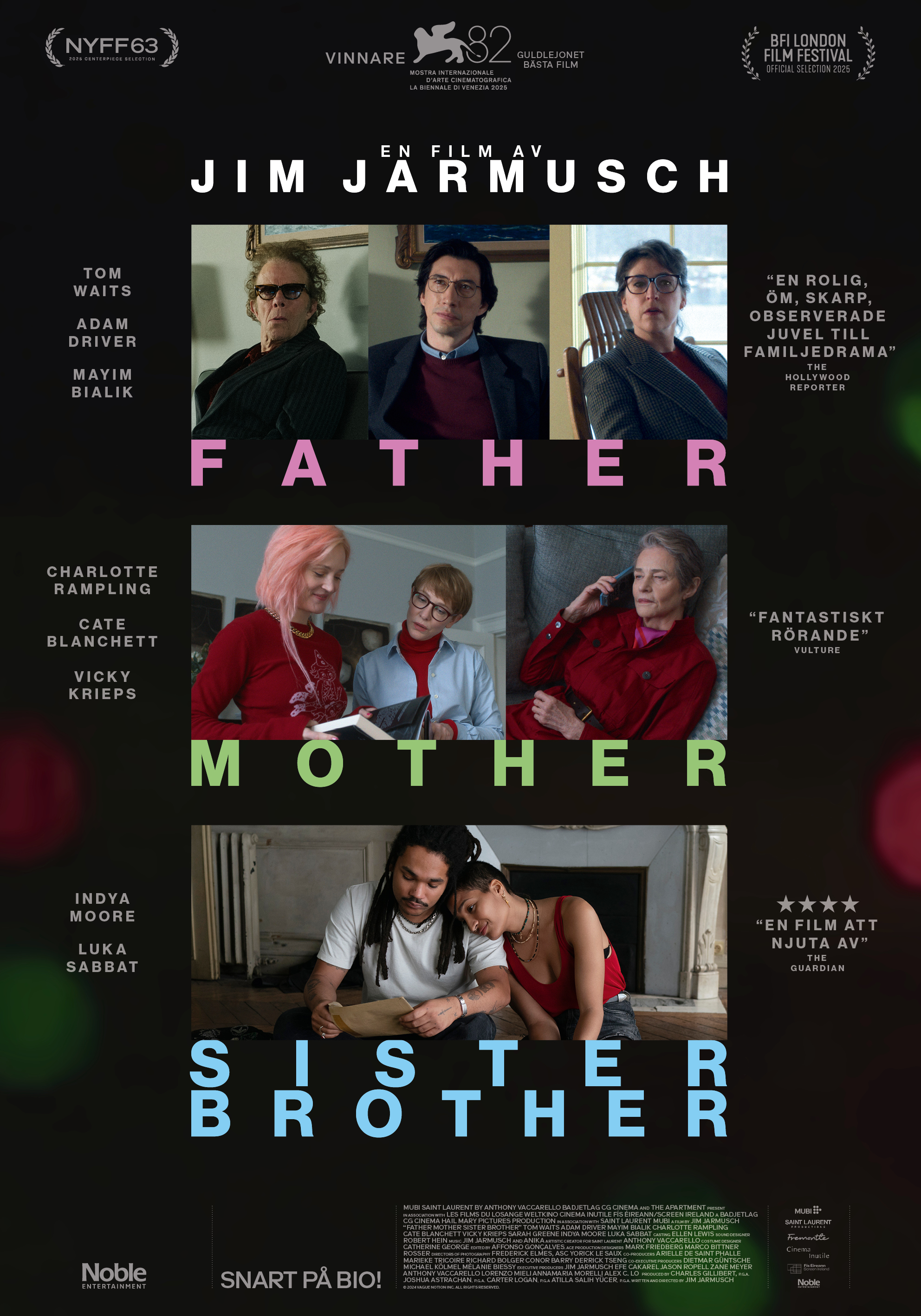 Falköpings Filmstudio visar Father Mother Sister Brother