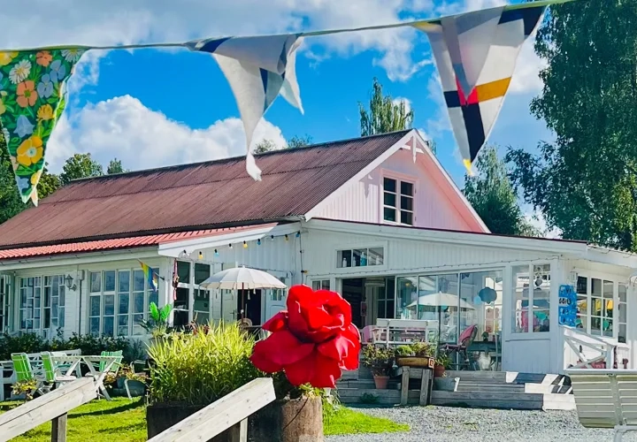 Servicehuset på Nössemarks Camping