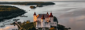 Läckö Slott vid Biosfärleden