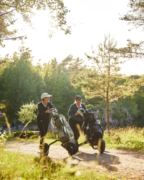 Golfare på Skaftö Golfklubb